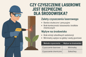 Czyszczenie laserowe a zachowanie naturalnego wyglądu powierzchni