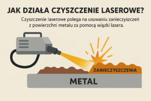 Czyszczenie laserowe w produkcji metalowych elementów – efektywność i oszczędność