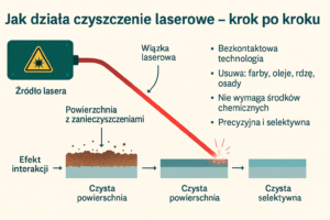 Czyszczenie laserowe w przemyśle lotniczym – studium przypadku