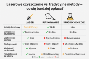 Jak wybrać usługę czyszczenia laserowego dla swojej firmy?
