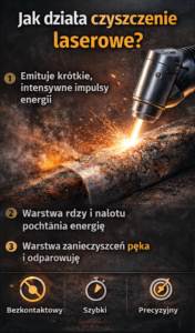 - Czyszczenie laserem