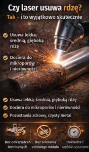 - Czyszczenie laserem