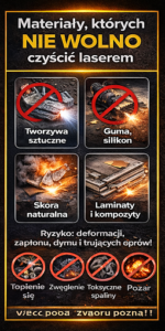 - Czyszczenie laserem