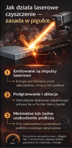 - Czyszczenie laserem