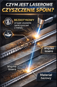 - Czyszczenie laserem