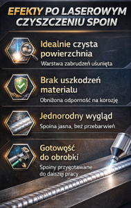 - Czyszczenie laserem