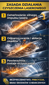 - Czyszczenie laserem