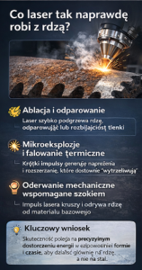 - Czyszczenie laserem