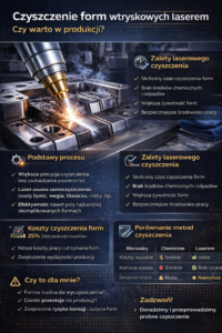 Czyszczenie form wtryskowych laserem – czy warto w produkcji