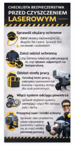 Bezpieczeństwo i przepisy związane z czyszczeniem laserowym