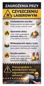 Bezpieczeństwo i przepisy związane z czyszczeniem laserowym